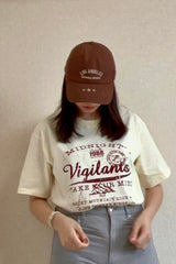 ユニセックス　韓国風　韓国ファッション　ノームコア　ボーイッシュ　夏　半袖　Tシャツ　大人かわいい　