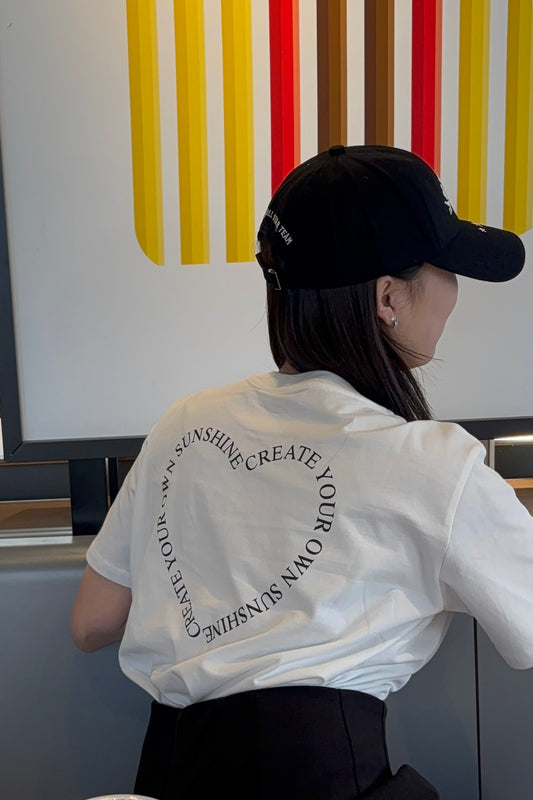 ユニセックス　韓国風　韓国ファッション　ノームコア　ボーイッシュ　夏　半袖　Tシャツ　大人かわいい　 1338
